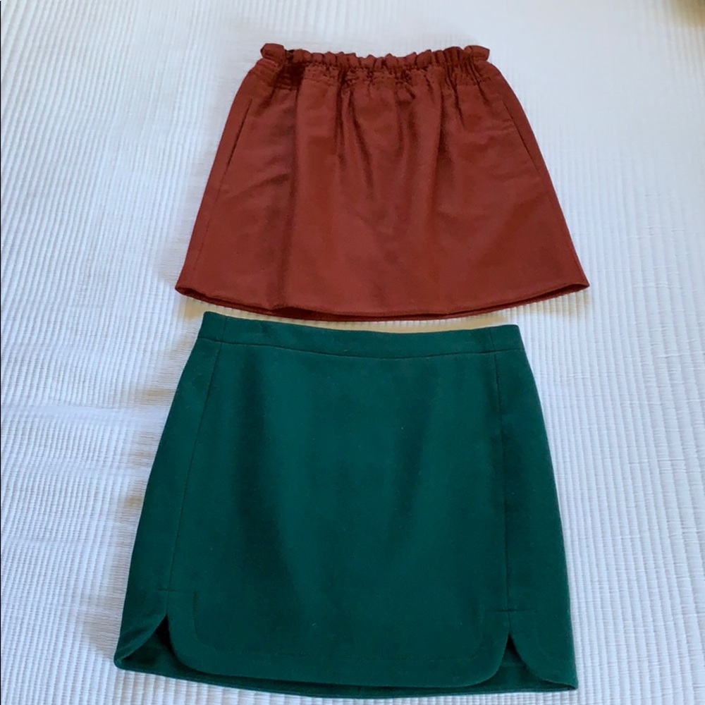4 jcrew skirts